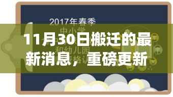 11月30日搬迁最新动态,重磅更新消息