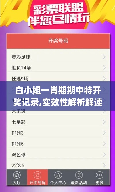白小姐一肖期期中特开奖记录,实效性解析解读_豪华版8.784