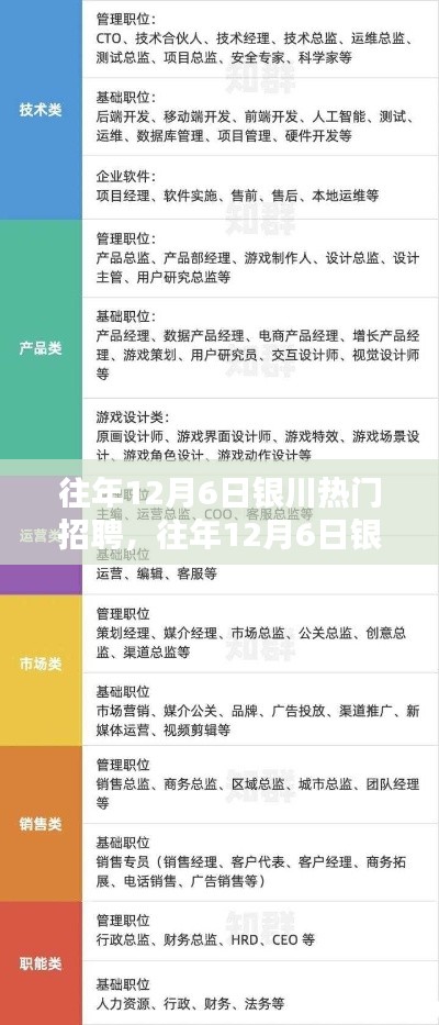 往年12月6日银川热门招聘深度解析,特性、体验、竞品对比及用户群体分析
