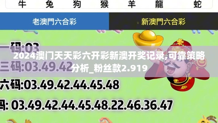 2024澳门天天彩六开彩新澳开奖记录,可靠策略分析_粉丝款2.919