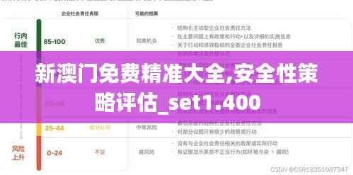 新澳门免费精准大全,安全性策略评估_set1.400