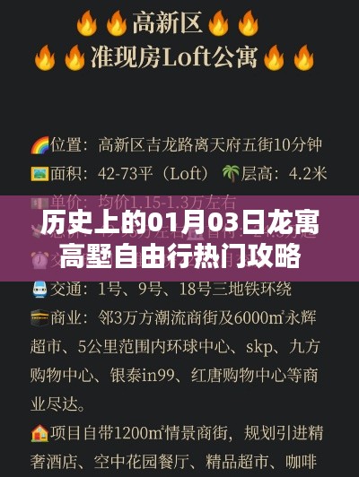 历史上的龙寓高墅自由行指南,一月三日热门攻略