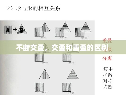 不断交叠,交叠和重叠的区别
