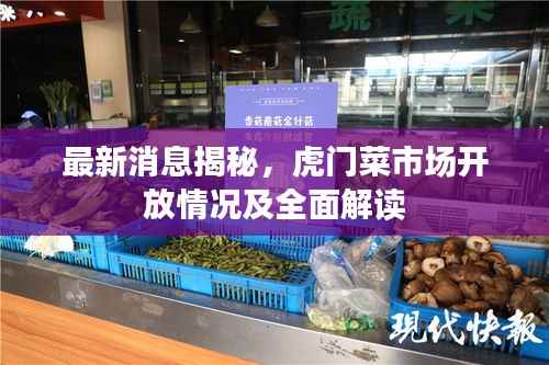 最新消息揭秘，虎门菜市场开放情况及全面解读